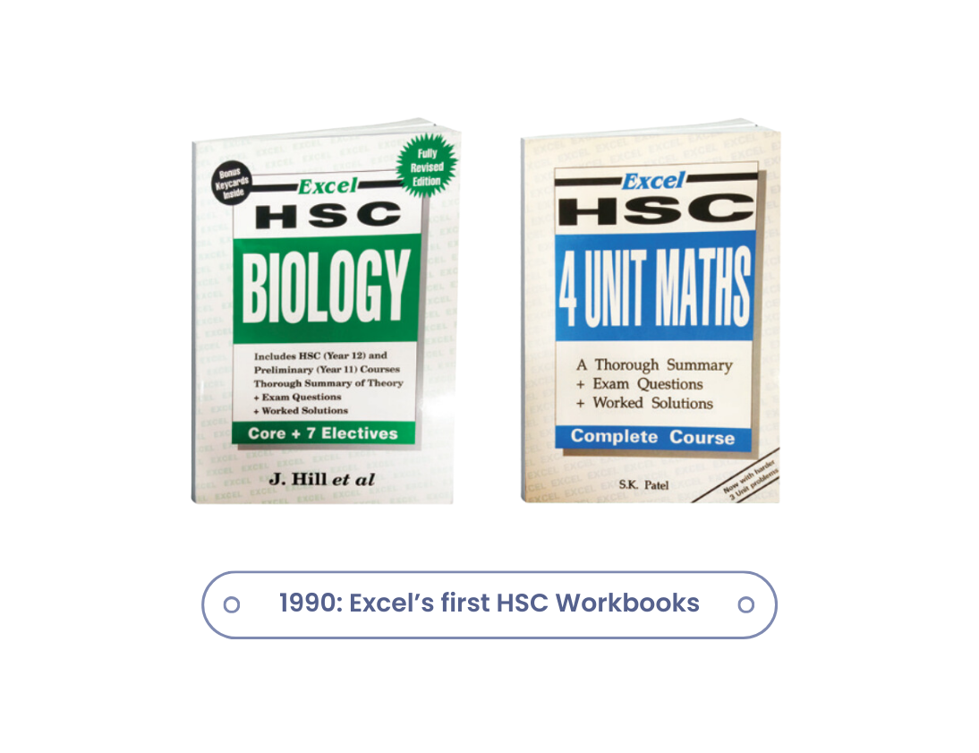 Excel’s first HSC Workbooks